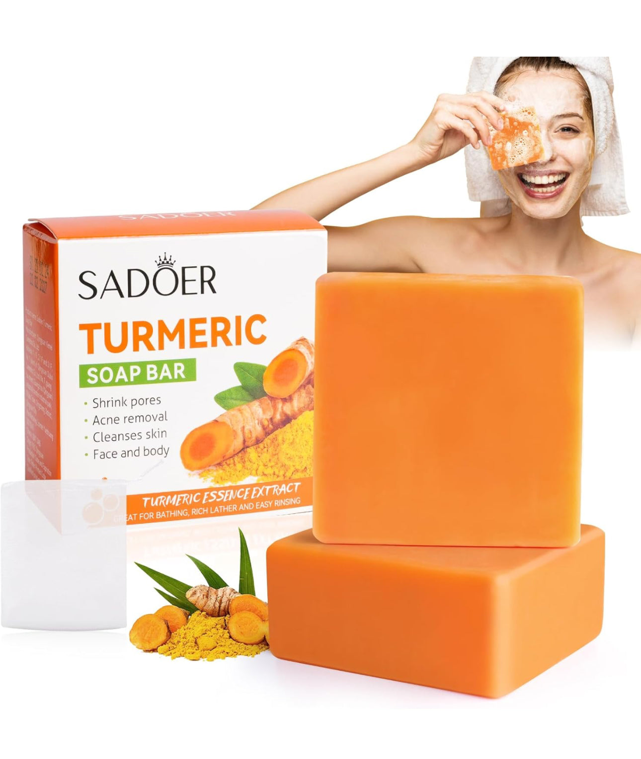 Skin Brightening Turmeric Soap