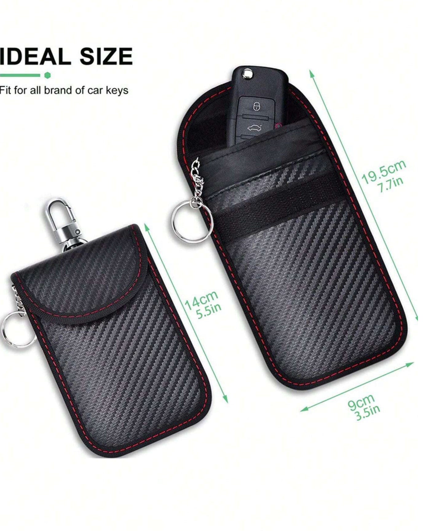 New Key Signal Blocking Case Protector Pouch Privacy Protection Signal Blocker.